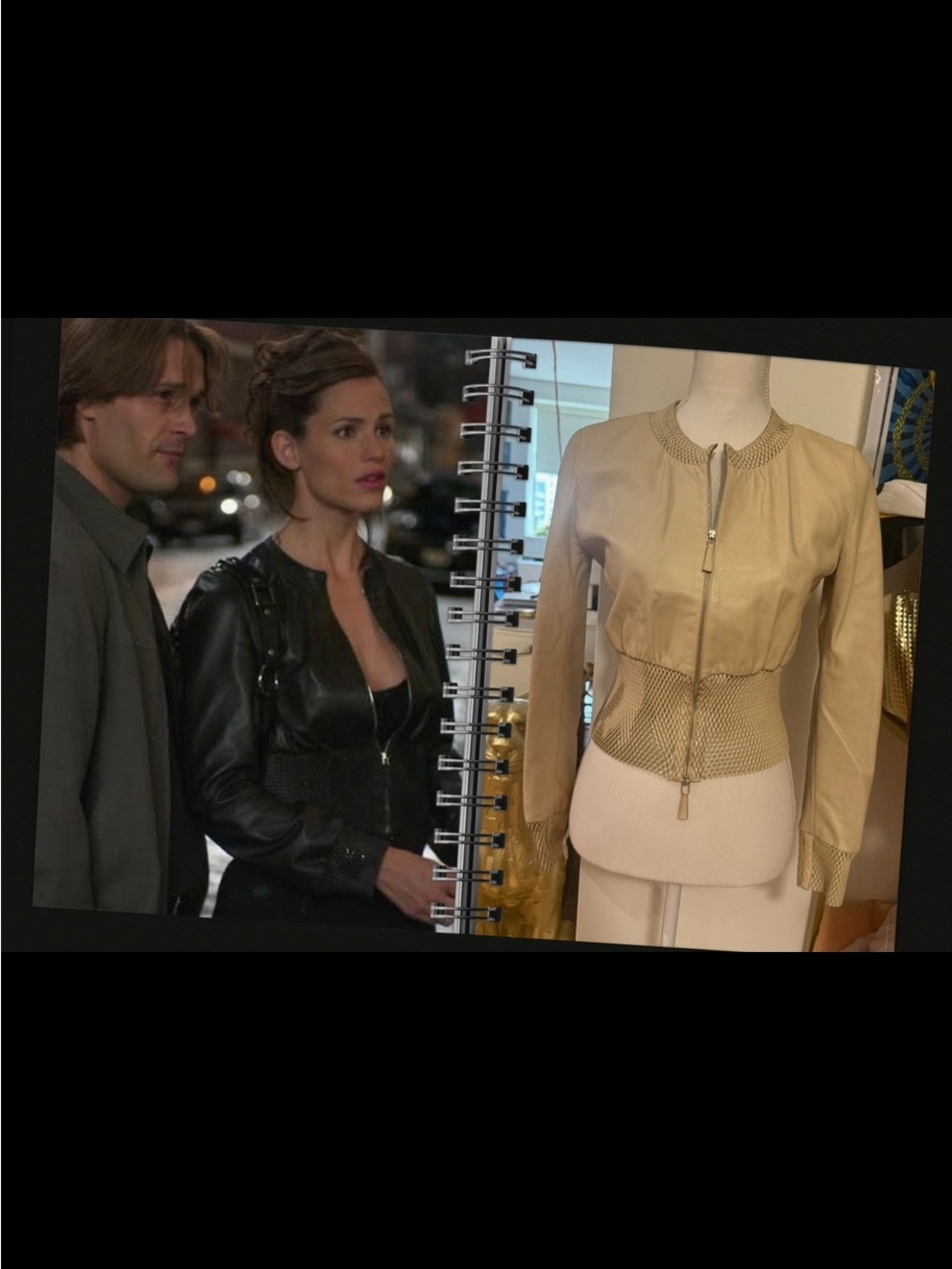 13 Going on 30 Jenna Rink Leather Jacket XS/S